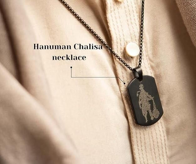 Hanuman Chalisa Kavach (Black)